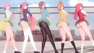 KKVMDMMDWiggleWiggle一花二乃三玖四葉五月五等分の花嫁